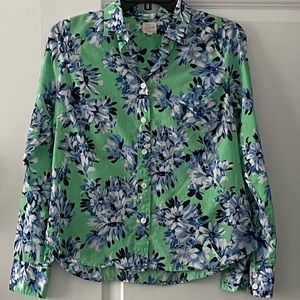 The Perfect Shirt from J.Crew blue floral